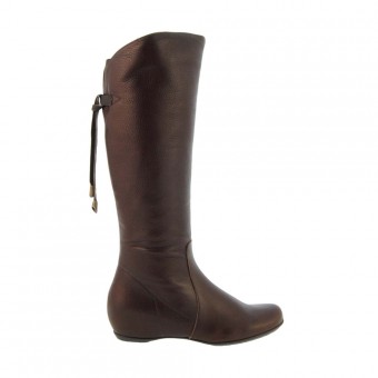 compra online botas planas piel originales