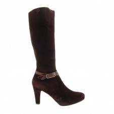 compra online botas de tacon alto en piel