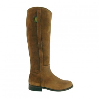 compra online botas piel serraje