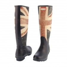 botas agua hunter original brit dark navy