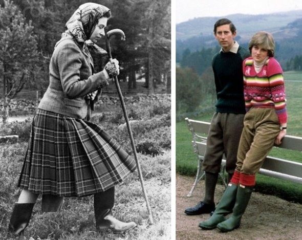 royal family wellies