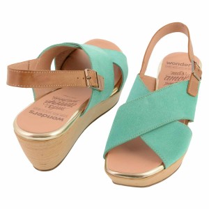 Sandalias en piel Wonders verano 2016