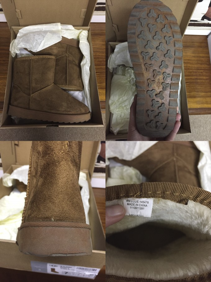 ugg counterfeit fake boots false imitation