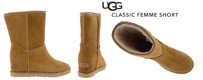 Ugg Classic-short-femme