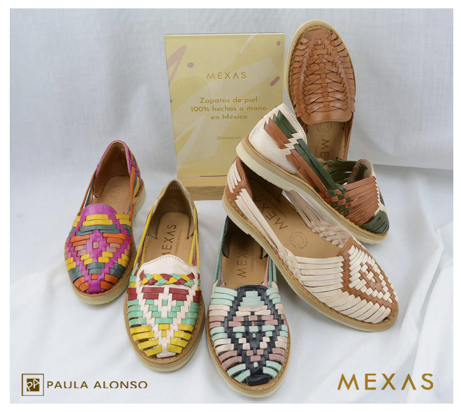 mexas zapatos de piel